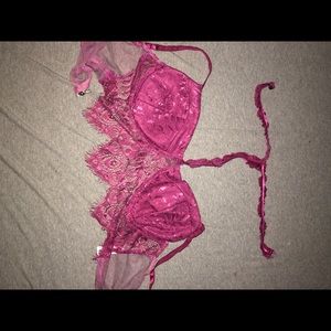 Bralette with choker